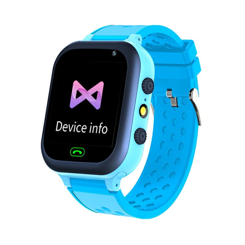 Happyjoe Qudro Blue nutikell lastele koos kõnefunktsiooni, asukoha jälgimise, kaamera, muusikamängija ja mängudega цена и информация | Nutikellad (smartwatch) | kaup24.ee