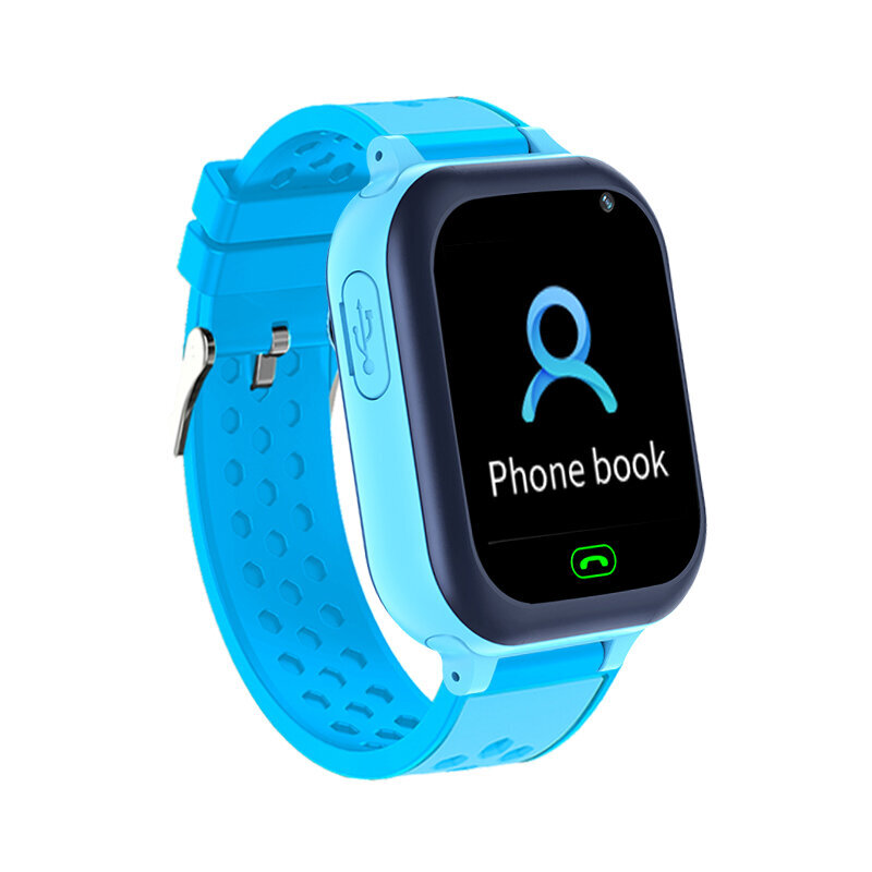 Happyjoe Qudro Blue nutikell lastele koos kõnefunktsiooni, asukoha jälgimise, kaamera, muusikamängija ja mängudega цена и информация | Nutikellad (smartwatch) | kaup24.ee