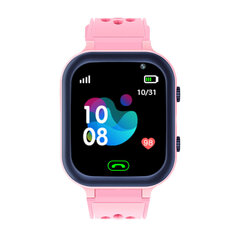 Happyjoe Qudro Pink nutikell lastele koos kõnefunktsiooni, asukoha jälgimise, kaamera, muusikamängija ja mängudega hind ja info | Nutikellad (smartwatch) | kaup24.ee