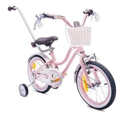 Laste jalgratas Sun Baby J03.016.2.7 - Heart 14', roosa цена и информация | Велосипеды | kaup24.ee