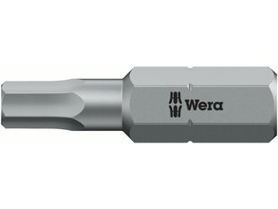 Стандартная бита Wera 840/1 Z HEX-PLUS 7/32 x 25 мм цена и информация | Механические инструменты | kaup24.ee