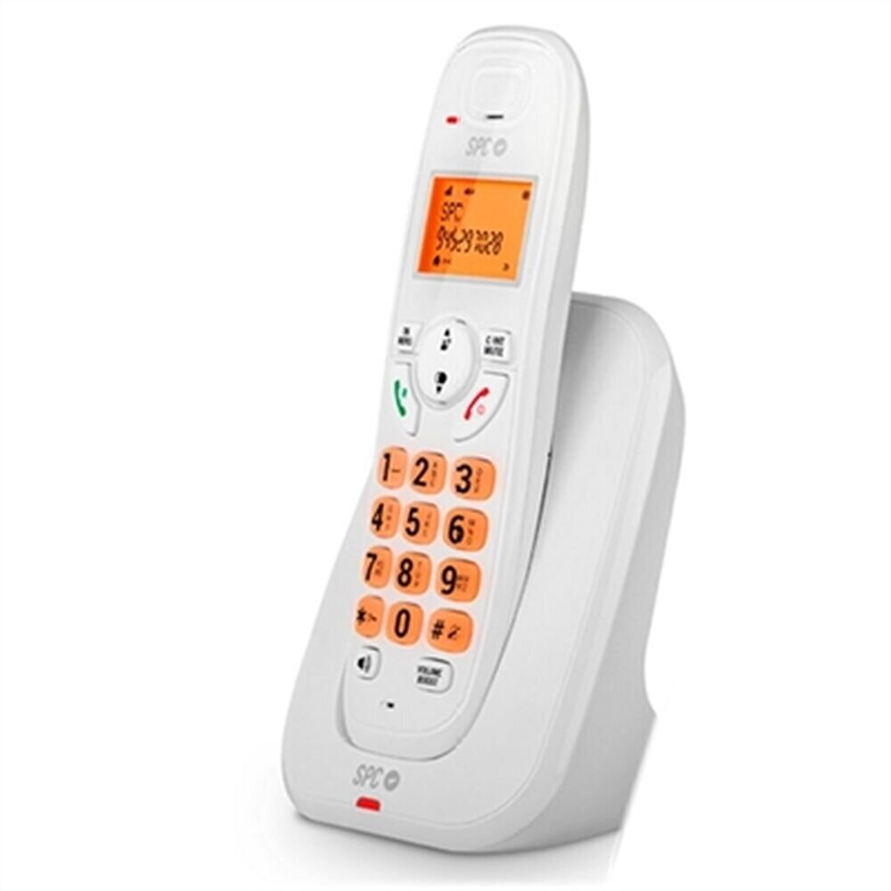 Juhtmevaba Telefon Spc Internet 7331B Kairo, Valge hind ja info | Lauatelefonid | kaup24.ee