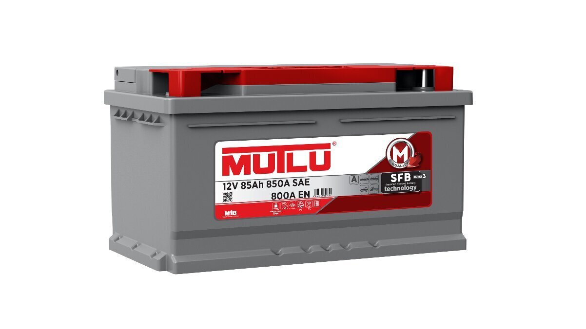 Mutlu aku 85Ah, 800A, 12V, 315x175x175mm hind ja info | Akud | kaup24.ee