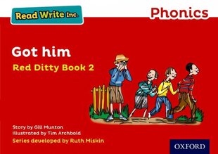 Read Write Inc. Phonics: Red Ditty Book 2 Got Him цена и информация | Книги для подростков и молодежи | kaup24.ee