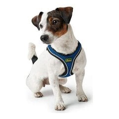 Упряжка для собак Hunter Hilo-Comfort, бирюзовая, размер S/M (48-55 см) цена и информация | Принадлежности в дорогу | kaup24.ee