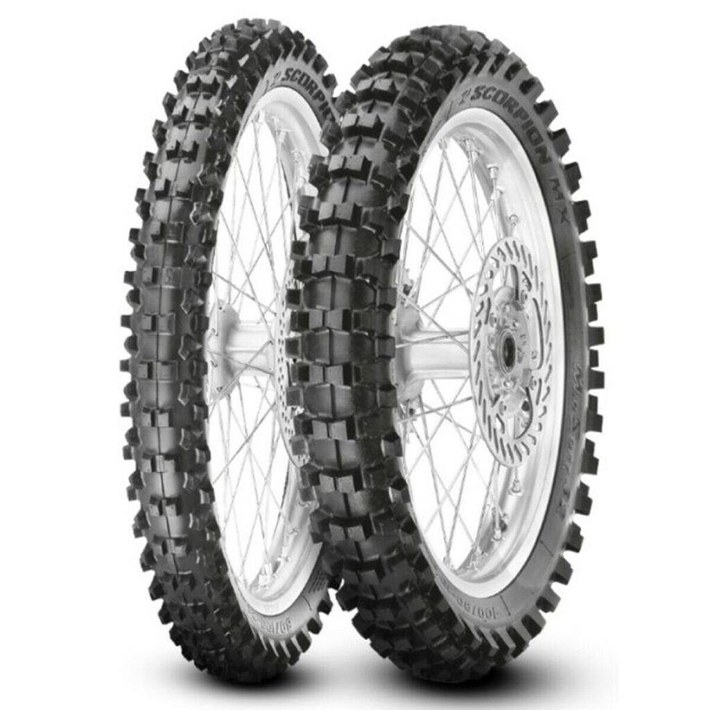 Pirelli Scorpion MX32 Mid Soft 110/90-19 hind ja info | Mootorratta rehvid, siserehvid | kaup24.ee