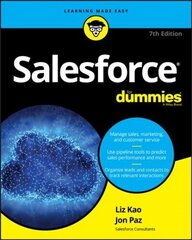 Salesforce For Dummies, 7th edition hind ja info | Majandusalased raamatud | kaup24.ee
