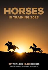 Horses in Training 2023 цена и информация | Книги о питании и здоровом образе жизни | kaup24.ee