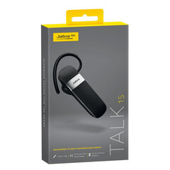 JABRA Talk 15 Bluetooth система громкой связи в ухе цена и информация | Bluetooth гарнитура | kaup24.ee