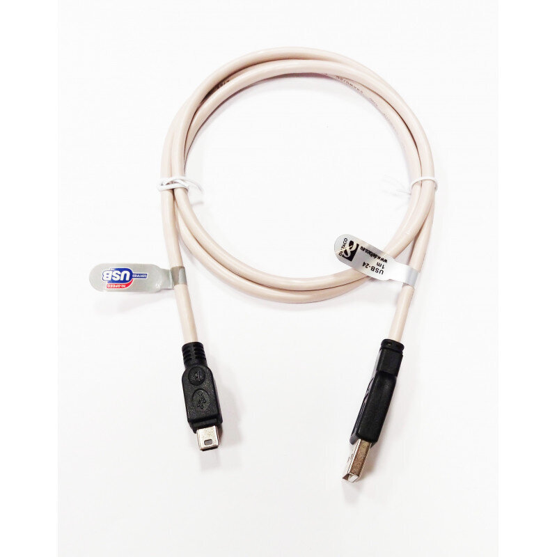 MINI USB DELTACO kaabel / KAABEL navigeerimiseks, mängijad MINI USB kaabliga 1 meeter hind ja info | Mobiiltelefonide kaablid | kaup24.ee
