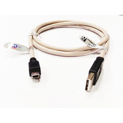 Кабель MINI USB DELTACO/КАБЕЛЬ для навигации, плееры с кабелем MINI USB 1 метр цена и информация | Кабели для телефонов | kaup24.ee