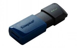 DataTraveler Exodia M, Kingston, 64 GB, 3.2 цена и информация | USB накопители | kaup24.ee