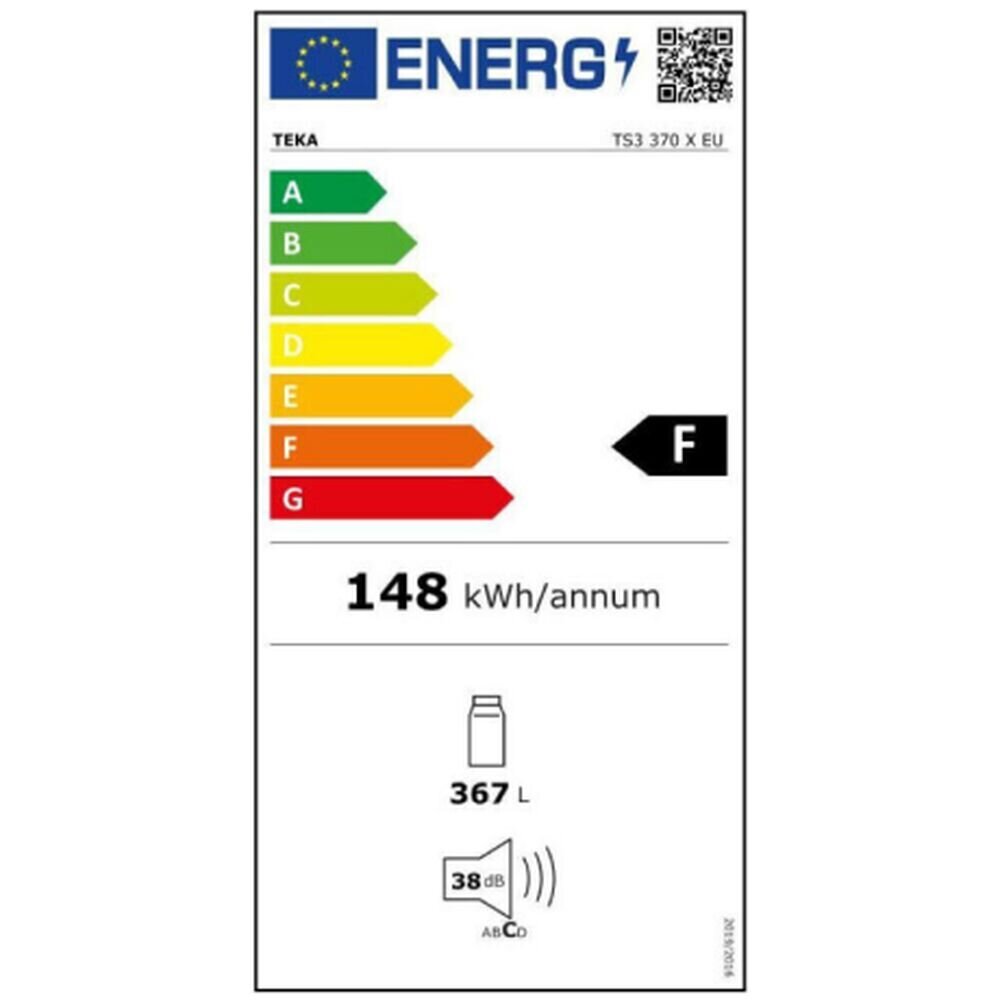 Külmik Teka TS3 370 Roostevaba teras hind ja info | Külmkapid | kaup24.ee