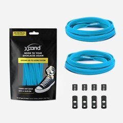 Elastsed kingapaelad Xpand No-Tie, sinine цена и информация | Уход за одеждой и обувью | kaup24.ee