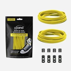 Elastsed kingapaelad Xpand No-Tie, kollane hind ja info | Rõivaste ja jalatsite hooldus | kaup24.ee