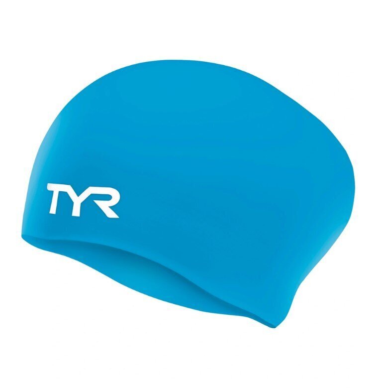 Ujumismüts TYR Silicone Junior Long Hair Swimcap hind ja info | Ujumismütsid | kaup24.ee