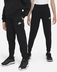 Nike laste dressipüksid Fleece Jogger, must цена и информация | Штаны для девочек | kaup24.ee