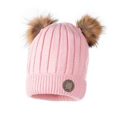 Lenne laste müts Reeda, roosa цена и информация | Шапки, перчатки, шарфы для девочек | kaup24.ee