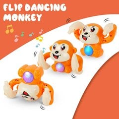 Interaktiivne tantsiv ahvike valguse ja heliefektidega hind ja info | Imikute mänguasjad | kaup24.ee