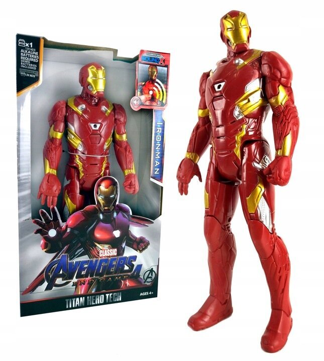Avengers figuur - Iron Man 30cm цена и информация | Poiste mänguasjad | kaup24.ee