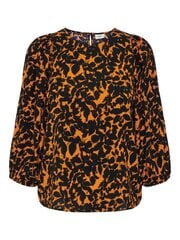 Женская блузка JDY 15270946*01, оранжевая/черная, 5715432414602 цена и информация | Футболка женская | kaup24.ee