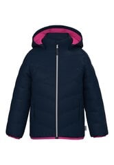 Детская куртка Name IT 120g 13216483*01, тёмно-синяя /розовая, 5715419202482 цена и информация | Куртки, пальто для девочек | kaup24.ee