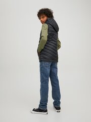 Jack & Jones laste vest, must hind ja info | Poiste joped | kaup24.ee