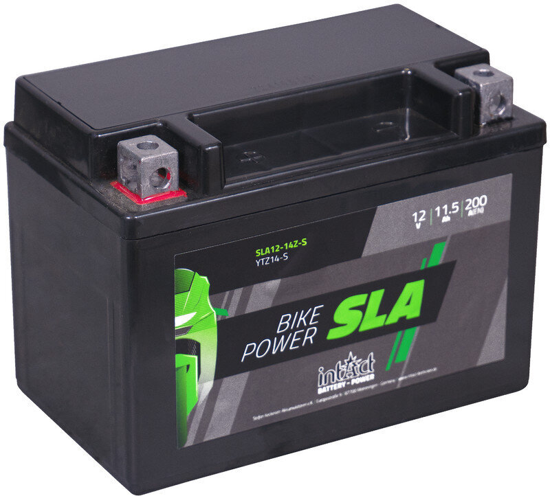 Mootorrataste aku intAct Battery-Power SLA YTZ14-S 11,5Ah c20 200A цена и информация | Mootorrataste akud | kaup24.ee