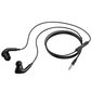 Stereokõrvaklapid Apple Iphone Jack 3,5mm must hind ja info | Kõrvaklapid | kaup24.ee