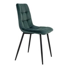 Набор из 2 стульев Middelfart, зеленый цена и информация | Стулья для кухни и столовой | kaup24.ee