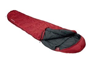 Magamiskott High Peak TR 350, 230 x 85/55 cm, punane/hall цена и информация | Cпальный мешок | kaup24.ee