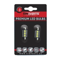 Auto LED Pirnid EinParts C5W Festoon 36mm 6000K CanBus 12V - 2 tk цена и информация | Автомобильные лампочки | kaup24.ee