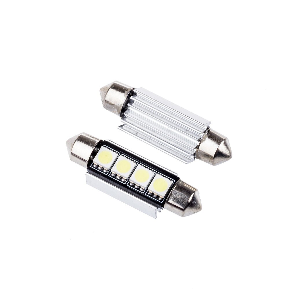 Auto LED Pirnid EinParts C10W Festoon 42mm 6000K CanBus 12V - 2 tk hind ja info | Autopirnid | kaup24.ee