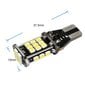 Auto LED Pirnid EinParts W16W 6000K CanBus 12V - 2 tk hind ja info | Autopirnid | kaup24.ee