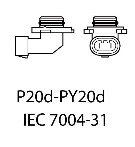 Auto LED Pirnid EinParts HB3 6000K CanBus 12V - 2 tk hind ja info | Autopirnid | kaup24.ee