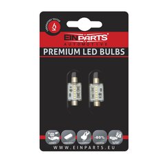 Auto LED Pirnid EinParts C5W/C10W Festoon 36mm 6000K CanBus 12V - 2 tk цена и информация | Автомобильные лампочки | kaup24.ee