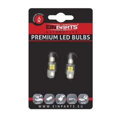 Auto LED Pirnid EinParts C5W Festoon 31mm 5000K CanBus 12V - 2 tk hind ja info | Autopirnid | kaup24.ee