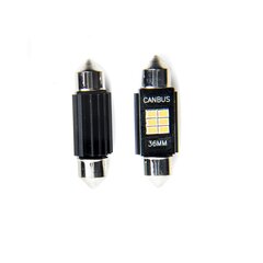 Auto LED Pirnid EinParts C5W Festoon 36mm 5000K CanBus 12V - 2 tk цена и информация | Автомобильные лампочки | kaup24.ee