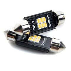 Auto LED Pirnid EinParts C10W Festoon 41mm 5000K CanBus 12V - 2 tk hind ja info | Autopirnid | kaup24.ee