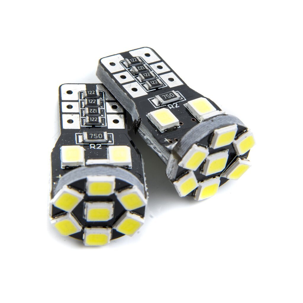 Auto LED Pirnid EinParts W5W 6000K CanBus 12V - 2 tk hind ja info | Autopirnid | kaup24.ee