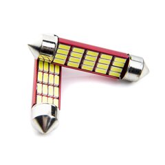 Auto LED Pirnid EinParts C10W Festoon 41mm 6000K CanBus 12V - 2 tk hind ja info | Autopirnid | kaup24.ee