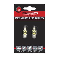 Auto LED Pirnid EinParts C5W Festoon 31mm 6000K CanBus 12V - 2 tk цена и информация | Автомобильные лампочки | kaup24.ee