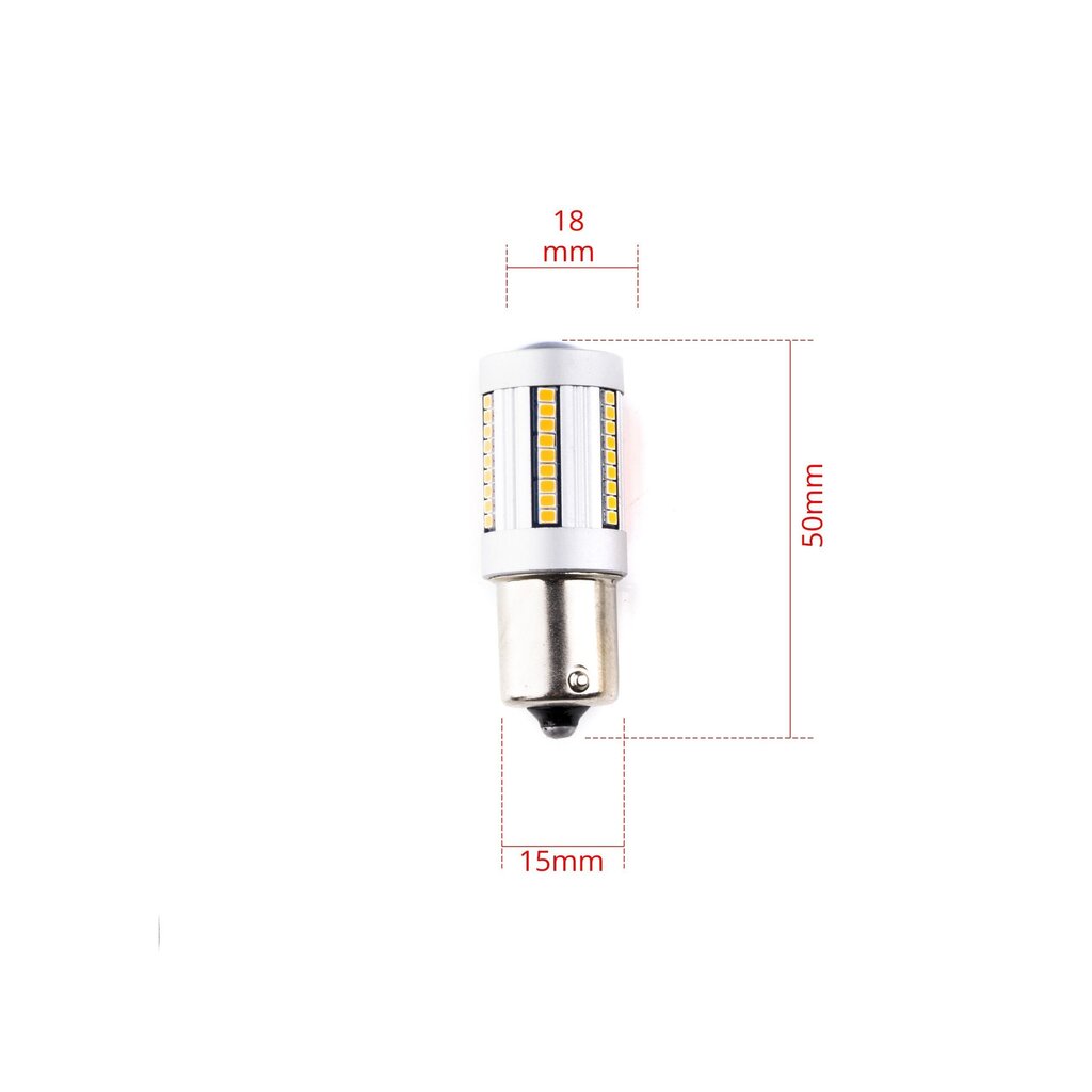 Auto LED Pirnid EinParts PY21W 1700-1800K CanBus 12V - 2 tk цена и информация | Autopirnid | kaup24.ee