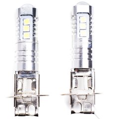 Лампа автомобильная светодиодная EinParts H3 6000K 12V - 2 шт. цена и информация | Автомобильные лампочки | kaup24.ee