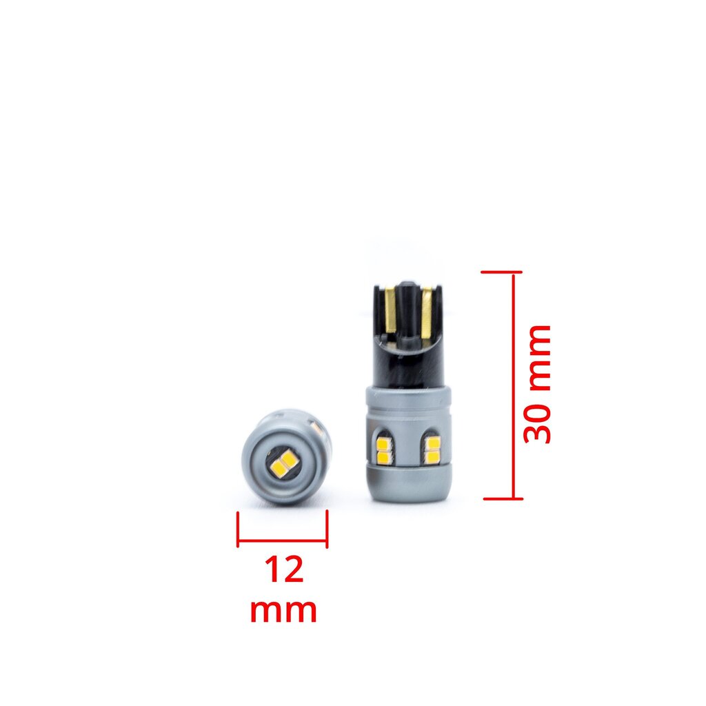 Auto LED Pirnid EinParts W5W 1700-1800K CanBus 12V - 2 tk hind ja info | Autopirnid | kaup24.ee