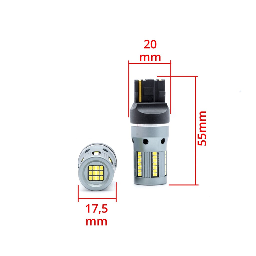 Auto LED Pirnid EinParts W21W 6000K CanBus 12V - 2 tk hind ja info | Autopirnid | kaup24.ee