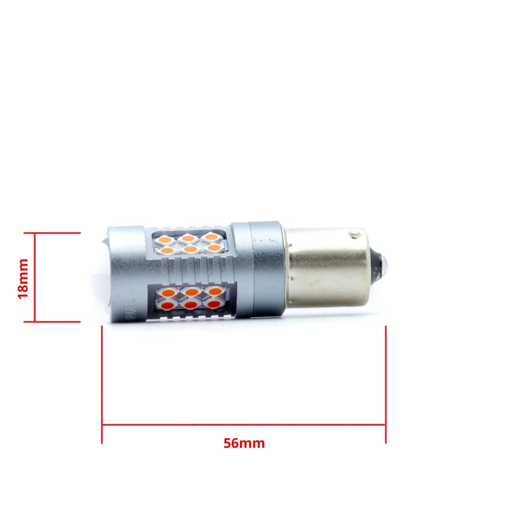 Auto LED Pirnid EinParts P21W 1000-1500K CanBus 12V - 2 tk hind ja info | Autopirnid | kaup24.ee