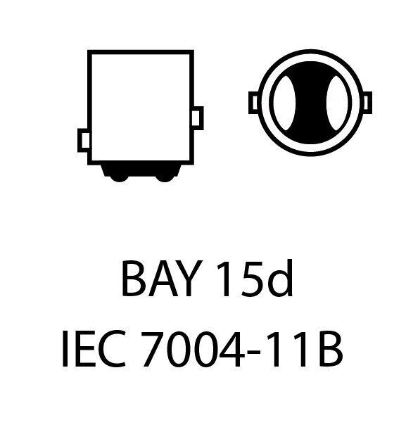 Auto LED Pirnid EinParts P21/5W 1000-1500K CanBus 12V - 2 tk hind ja info | Autopirnid | kaup24.ee