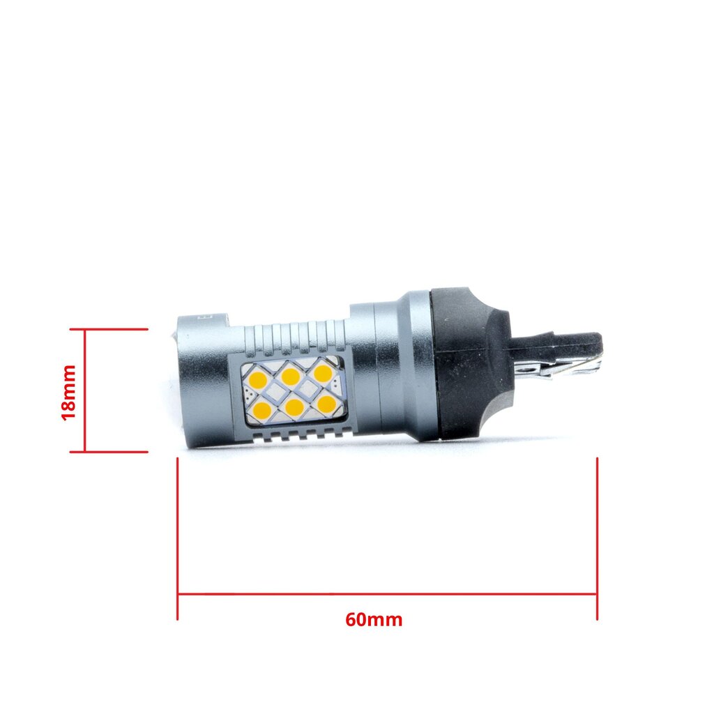 Auto LED Pirnid EinParts W21W 1700-1800K CanBus 12V - 2 tk hind ja info | Autopirnid | kaup24.ee