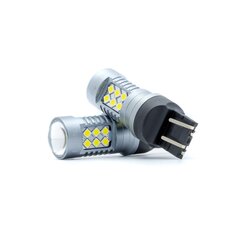 Лампа автомобильная светодиодная EinParts W21/5W 6000K CanBus 12V - 2 шт. цена и информация | Автомобильная ксеноновая лампа D2R 6000К (Китай) | kaup24.ee